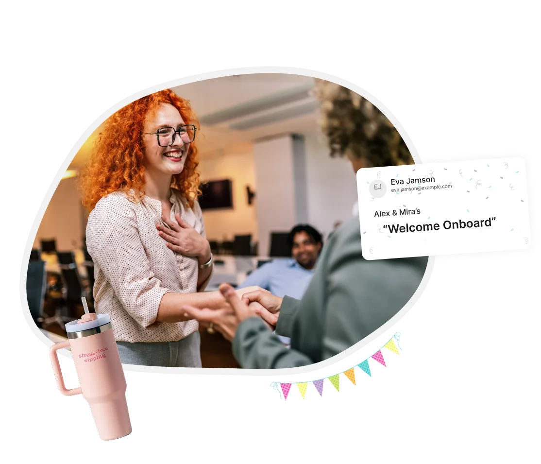 Corporate gift experience for employee recognition and engagement