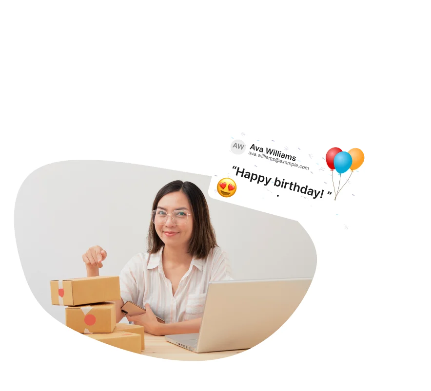 Personalized gifting solutions for merchants and customers 